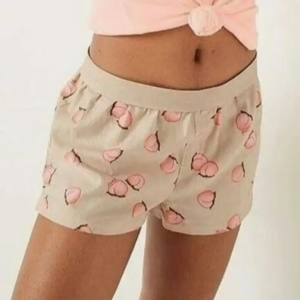 PINK Victoria's Secret Peach Lounge Sleep Boxy Short